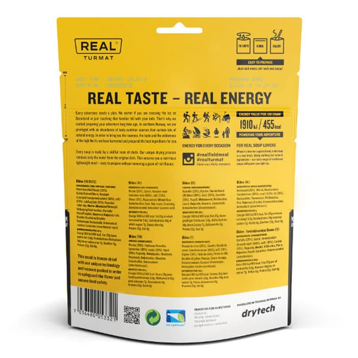Real Turmat Bidos 370g Real Turmat
