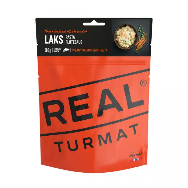 Real Turmat Creamy Salmon With Pasta 500 G NoColour Real Turmat