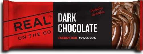 Real Turmat Energy Chocolate 50 Gr NoColour Kosttillskott & energi Sort og rød OneSize