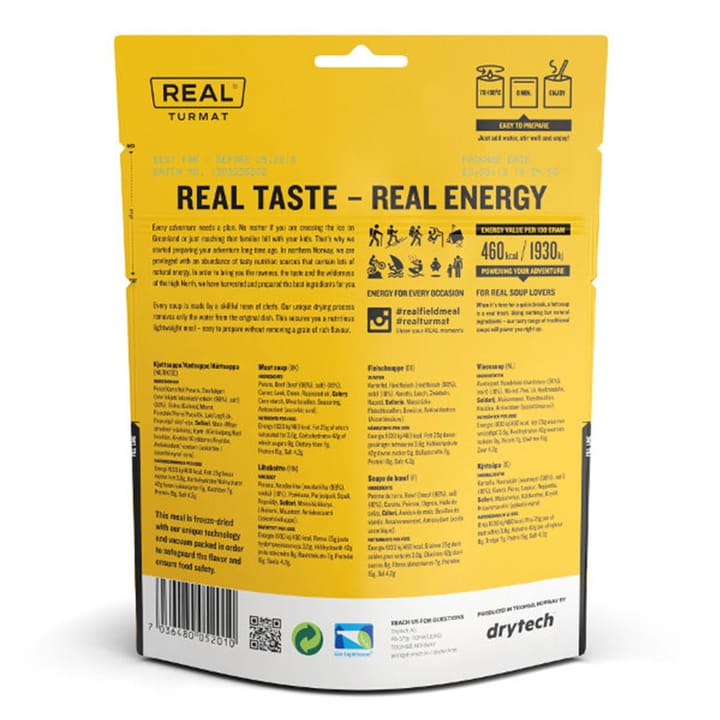 Real Turmat Kjøttsuppe 350g Real Turmat