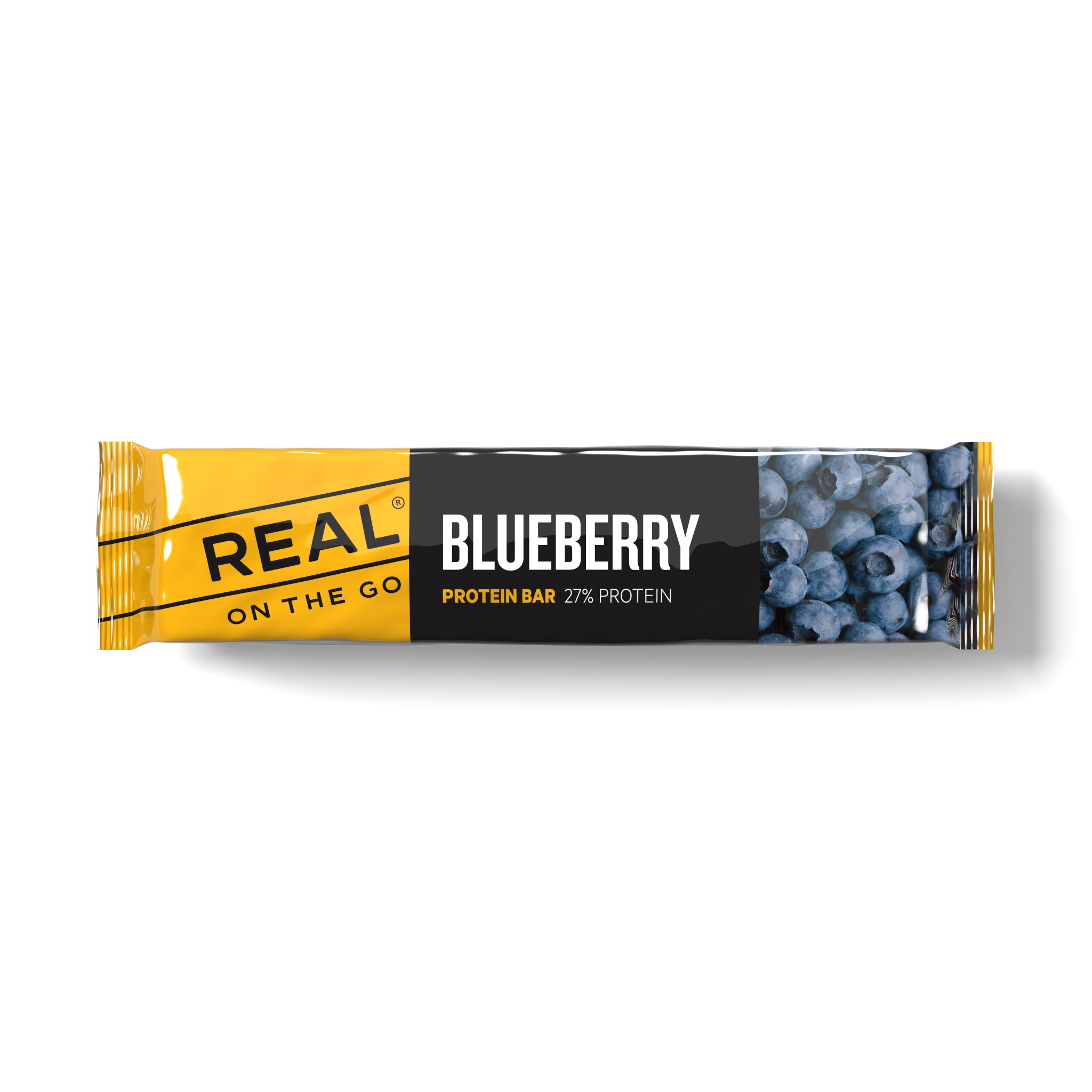 Real Turmat Otg Protein Bar Blueberry & Bl Yellow