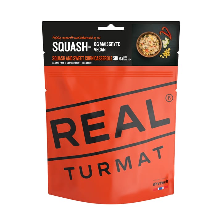 Real Turmat Squash And Corncasserole Orange Real Turmat