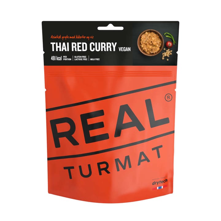 Real Turmat Vegan Thai Red Curry with Rice Real Turmat