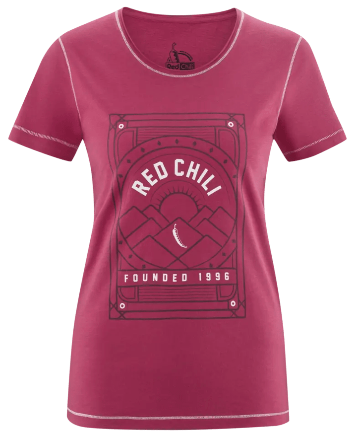 Red Chili Wo Satori T-Shirt Sumac Red Chili