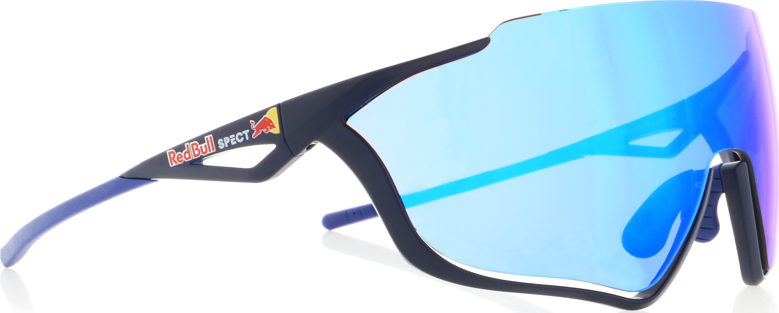 Red Bull Spect Pace Blue/Smoke with Blue Mirror