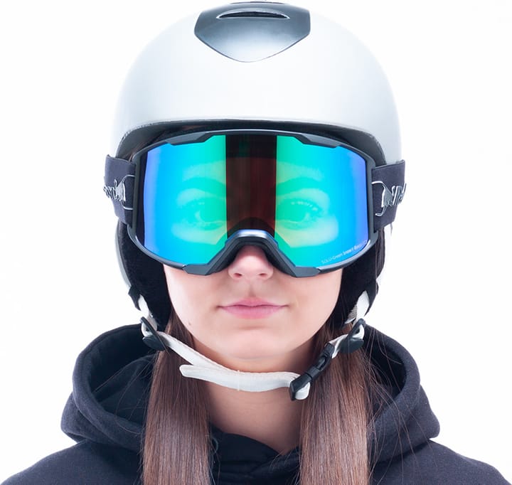 Red Bull SPECT Solo High Contrast Black/HC2 Green Snow/Green Mirror Red Bull SPECT