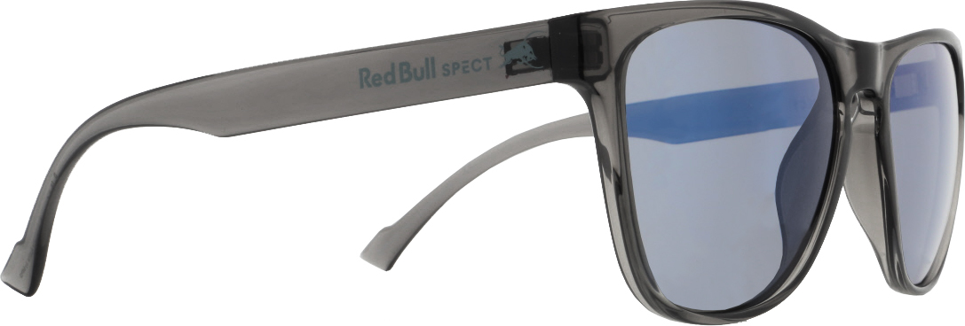 Red Bull SPECT Red Bull SPECT Spark Transparent Black/Smoke with Blue Mirror Polarized OneSize, Transparent Black/Smoke with Blue Mirror Polarized