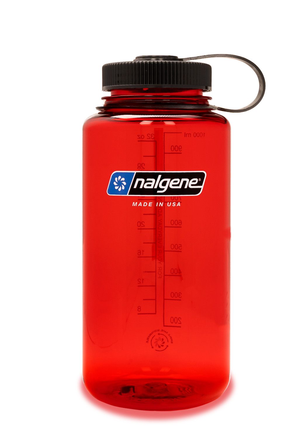 Nalgene 1L Wide Mouth Sustain Red