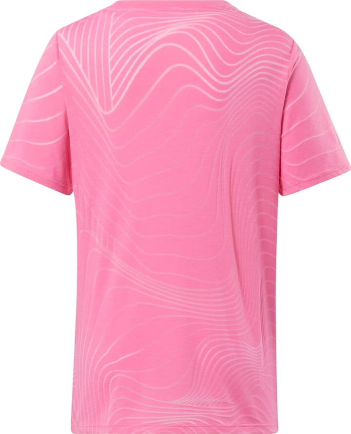 Reebok Women's Burnout T-Shirt True Pink Reebok