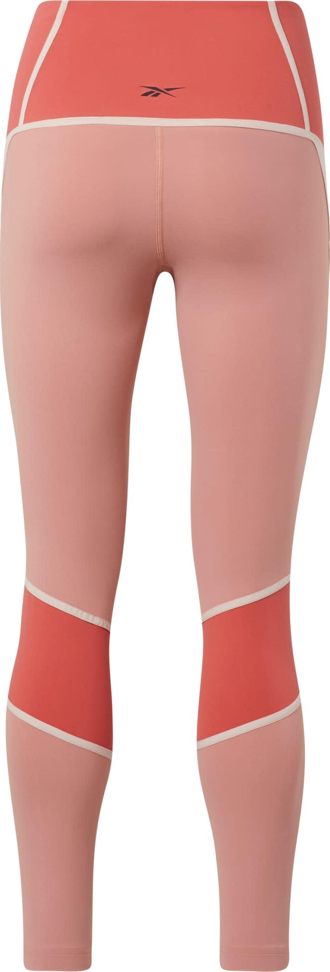 Reebok Women's Lux High-Waisted Colorblock Tights Cancor Reebok