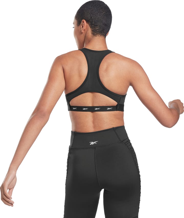 Reebok Women's Lux Vector Racer Bra Black Reebok