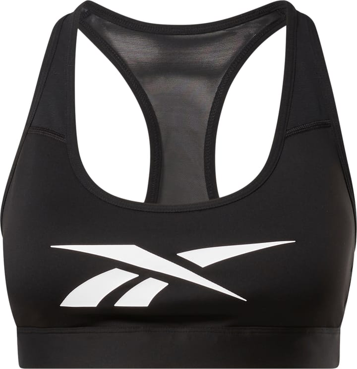 Reebok Women's Lux Vector Racer Bra Black Reebok