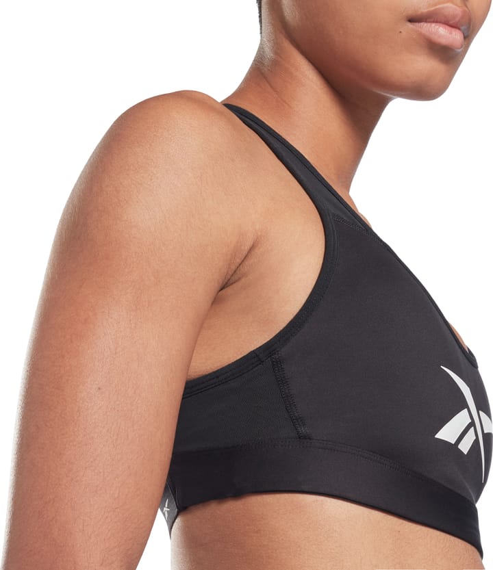 Women's Lux Vector Racer Bra Black Reebok