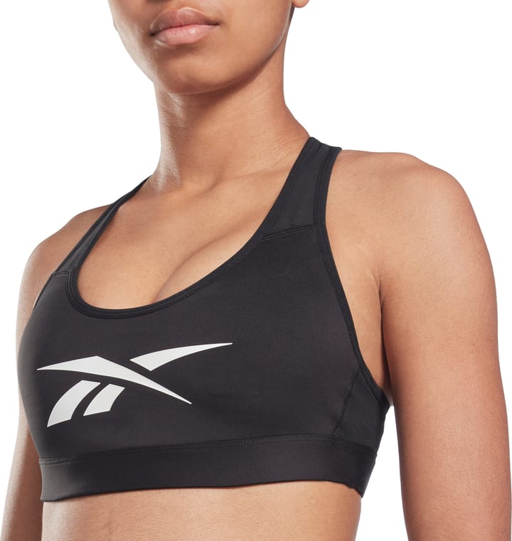 Women's Lux Vector Racer Bra Black Reebok