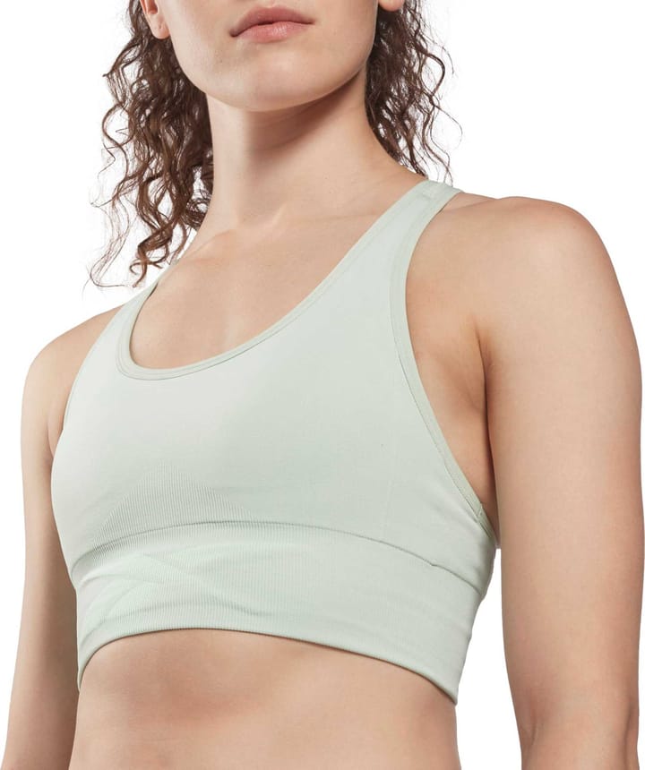 Reebok Women's Workout Ready Seamless Sports Bra Lgtsag Reebok Reebok Women's Workout Ready Seamless Sports Bra Lgtsag Reebok