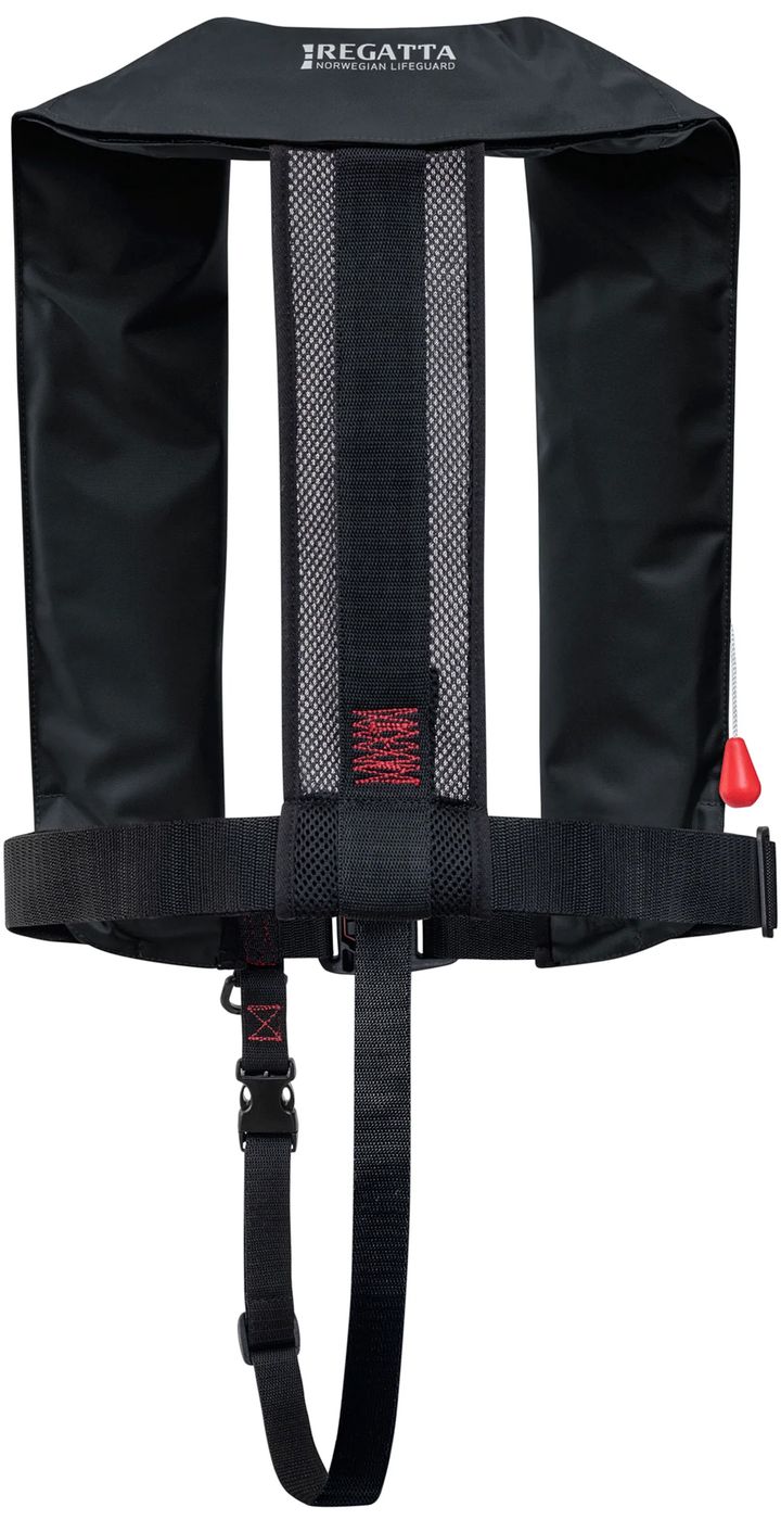 Regatta AquaSafe Elite 170N oppblåsbar redningsvest Sort Regatta Regatta AquaSafe Elite 170N oppblåsbar redningsvest Sort Regatta