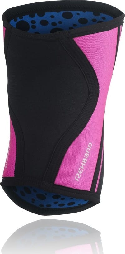 Rehband RX Knee-Sleeve 3mm Black/Pink Rehband