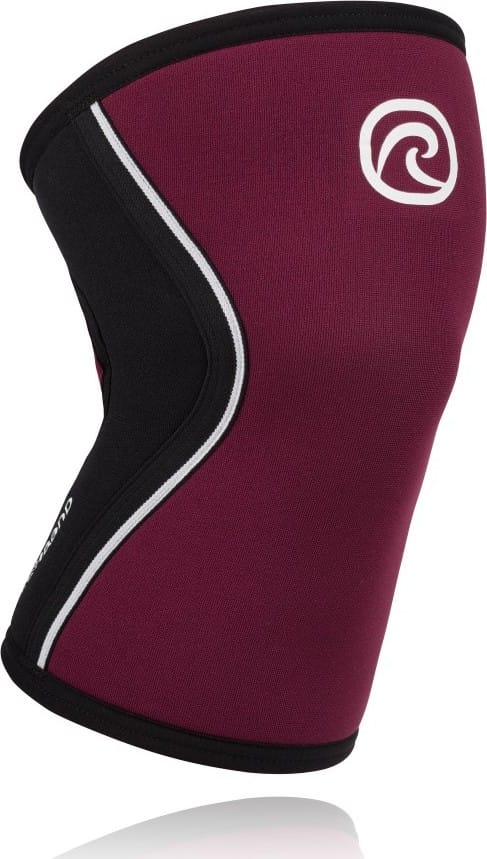 Rehband Rx Knee-Sleeve 5mm Black/Burgundy