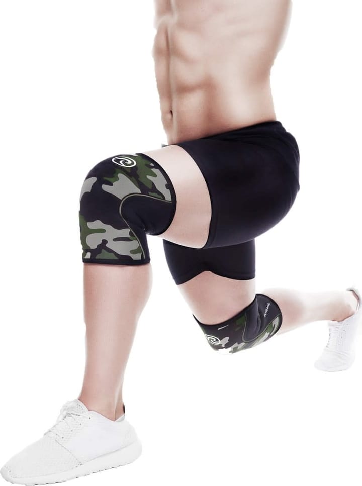 Rehband Rx Knee-Sleeve 5mm Black/Camo Rehband
