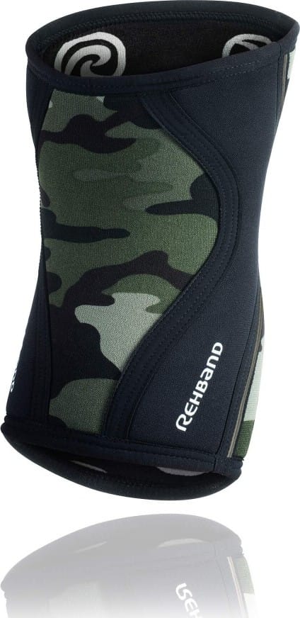Rehband Rx Knee-Sleeve 5mm Black/Camo Rehband
