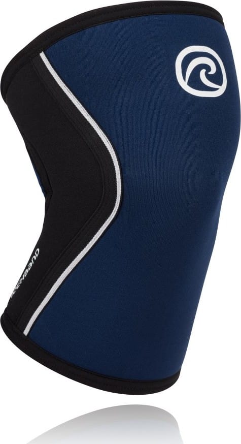 Rehband Rx Knee-Sleeve 5mm Black/Navy Rehband