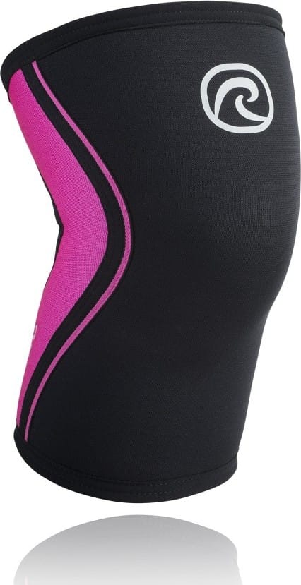 Rehband Rx Knee-Sleeve 5mm Black/Pink