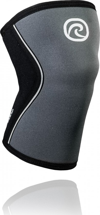 Rehband Rx Knee-Sleeve 5mm Black/Steel Grey