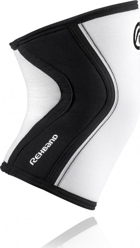 Rehband Rx Knee-Sleeve 5mm Black/White Rehband