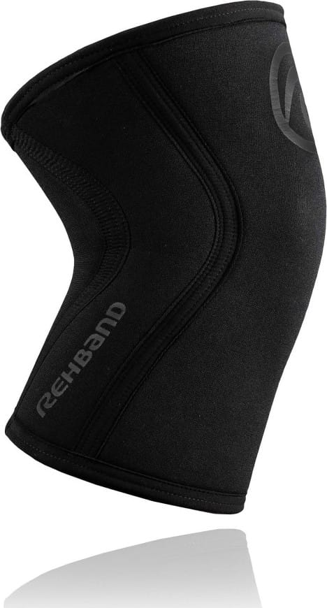 Rx Knee-Sleeve 5mm Carbon Black Rehband