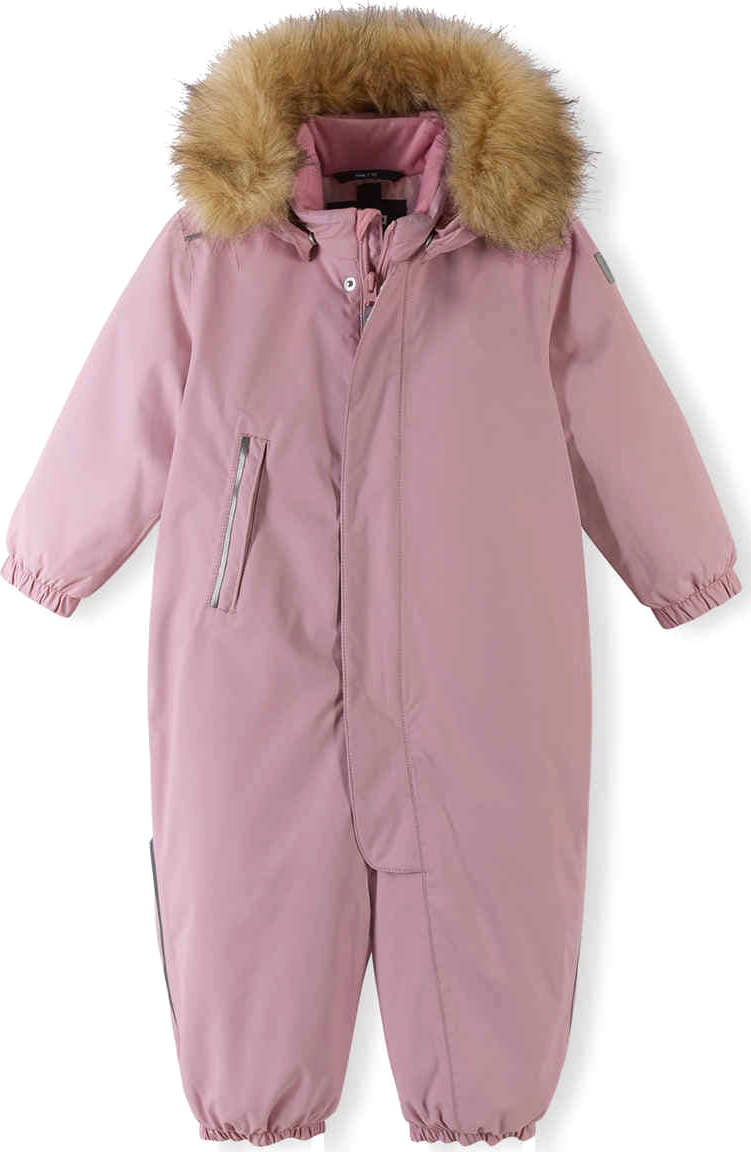 Reima Kids' Gotland Reimatec Winter Overall Grey Pink