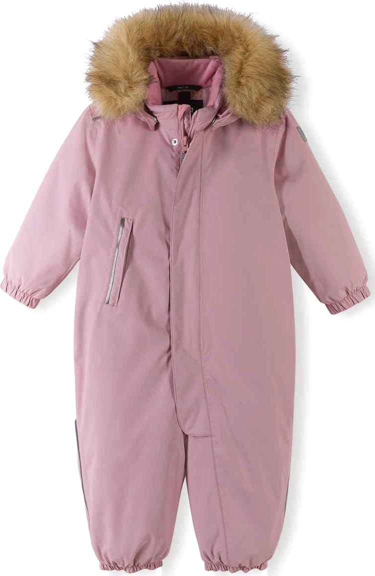 Reima Kids' Gotland Reimatec Winter Overall Grey Pink