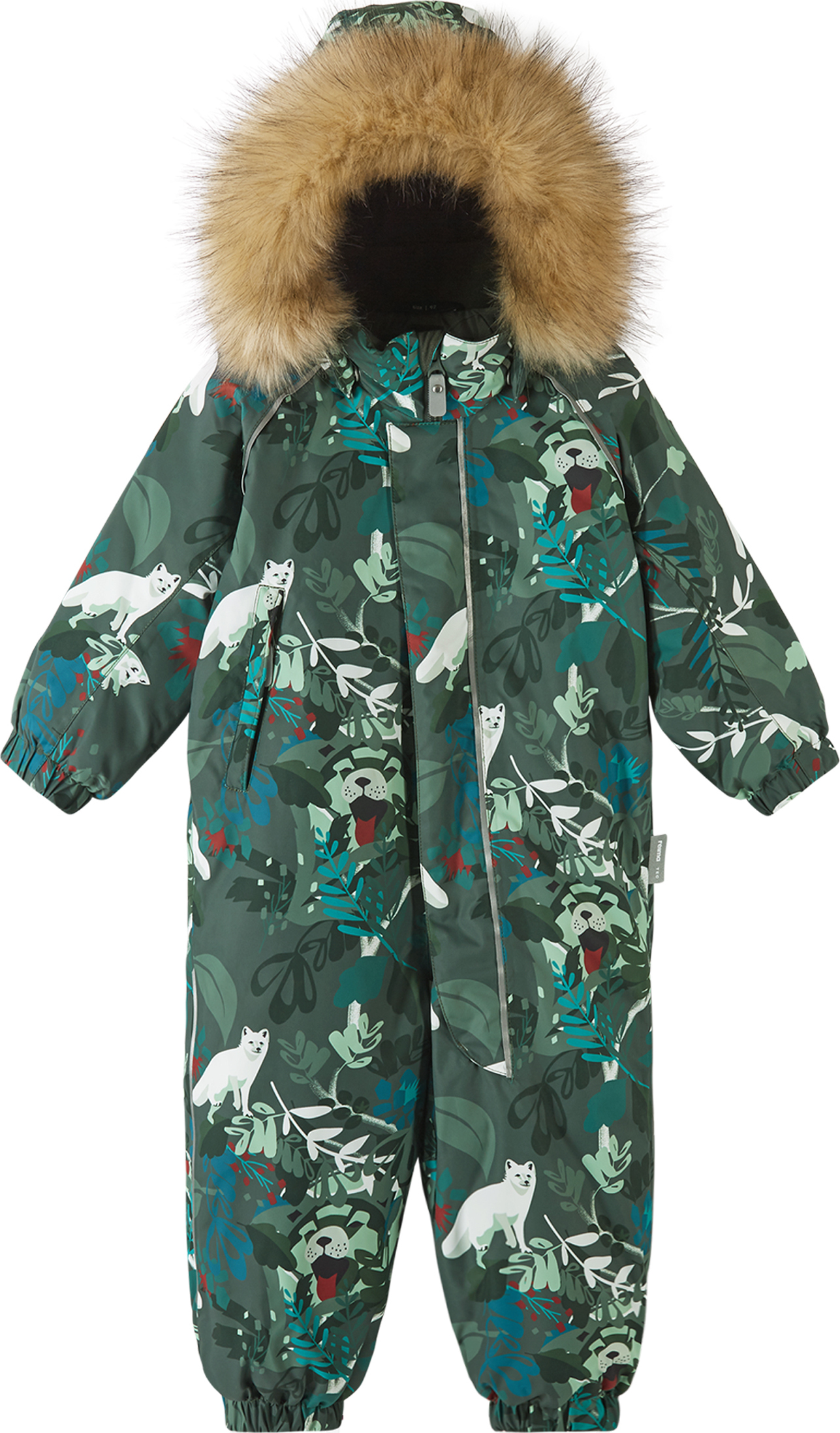 Kids’ Lappi Reimatec Winter Overall Thyme Green
