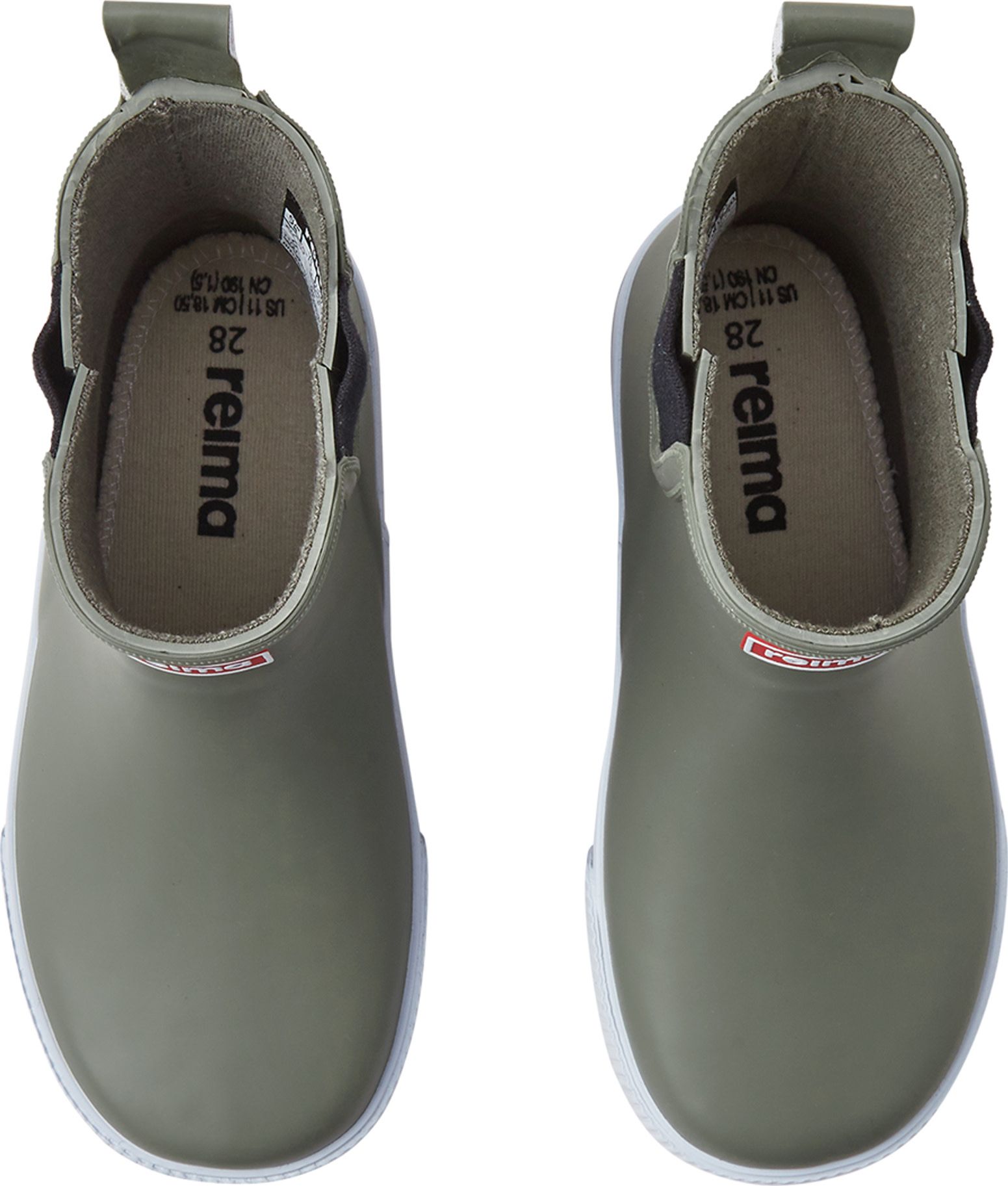 Reima Kids' Rain Boots Ankles Greyish Green Shoppe Reima Kids