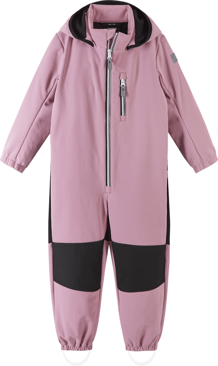 Kids' Softshell Overall Nurmes Grey Pink Reima