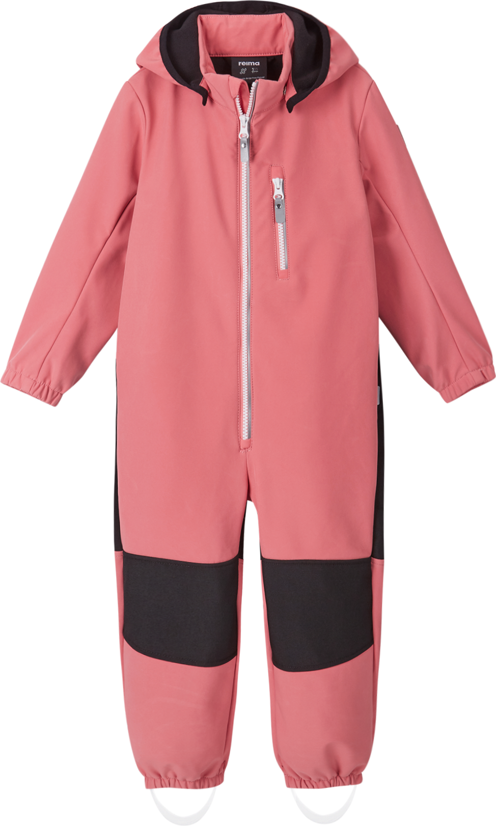 Kids’ Softshell Overall Nurmes Pink coral 4230