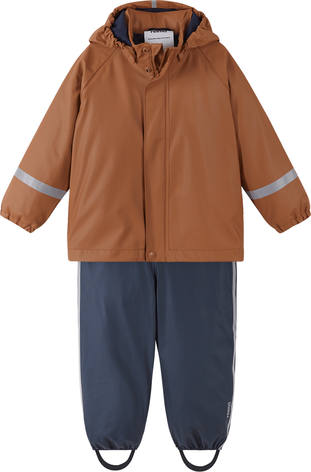 Reima Kids' Tipotella Rain Outfit Cinnamon Brown | Buy Reima Kids