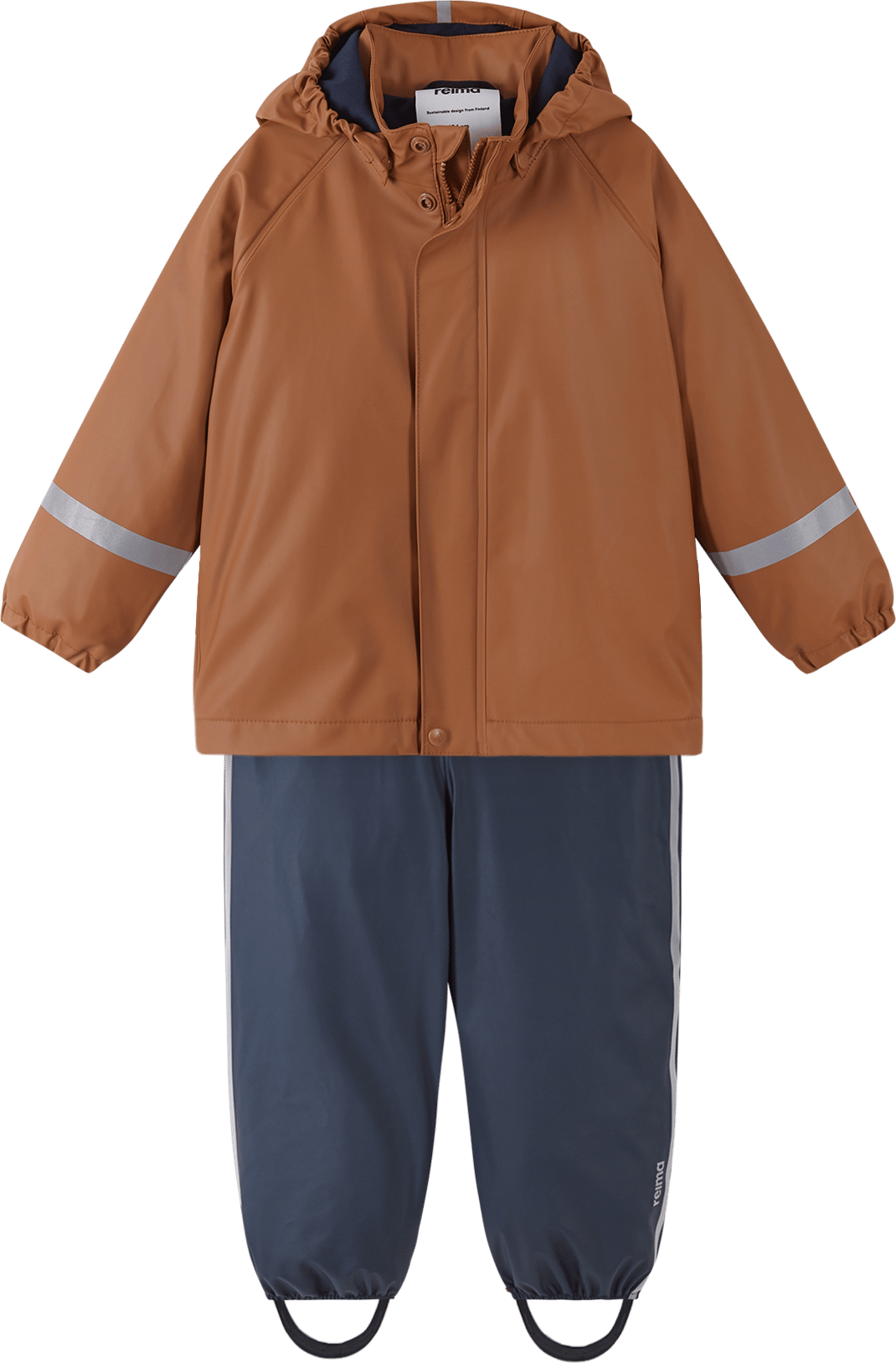 Kids' Tipotella Rain Outfit Cinnamon Brown