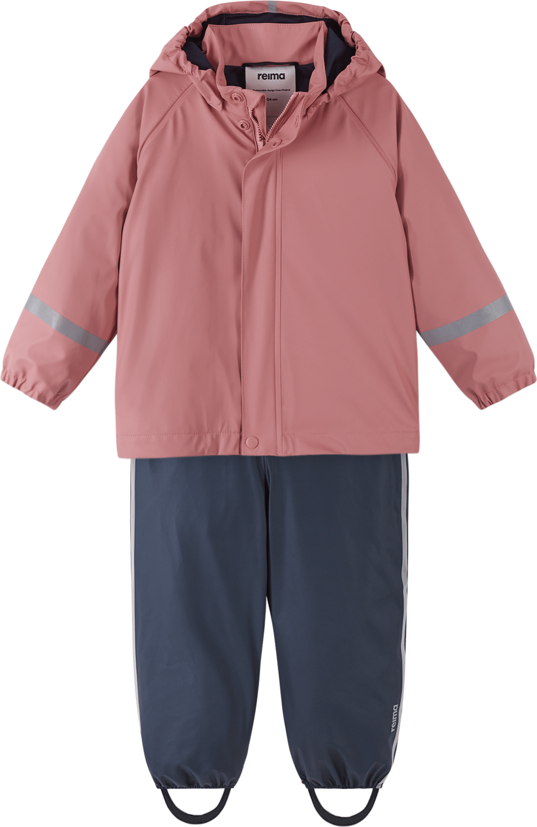 Kids' Tipotella Rain Outfit Rose Blush