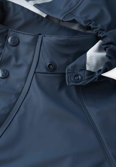 Reima Kids' Shell Raincoat Lampi Navy Reima