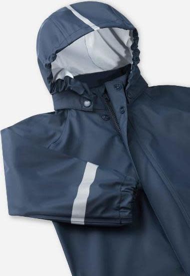 Reima Kids' Shell Raincoat Lampi Navy Reima