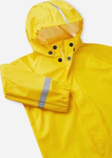 Reima Kids' Shell Raincoat Lampi Yellow Reima