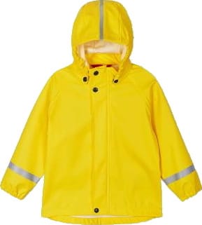 Reima Kids' Shell Raincoat Lampi Yellow Reima