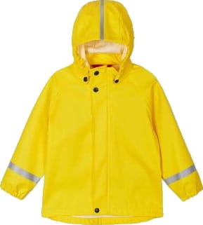 Reima Kids' Shell Raincoat Lampi Yellow Reima