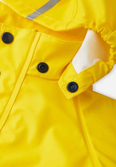 Reima Kids' Shell Raincoat Lampi Yellow Reima