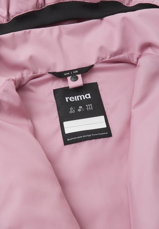 Kids' Syddi Reimatec Jacket Grey Pink Reima