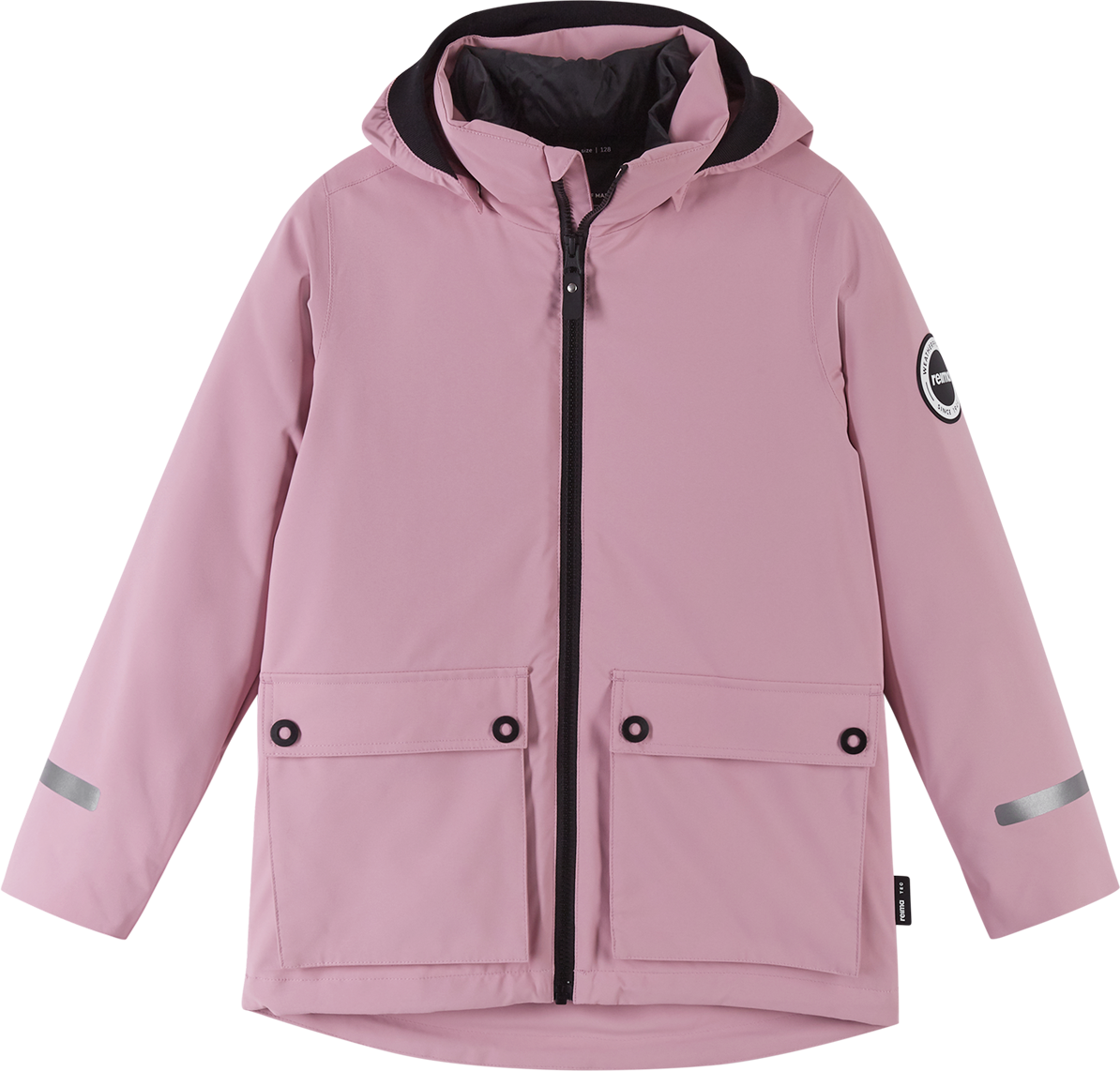 Kids’ Syddi Reimatec Jacket Grey Pink