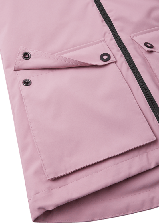 Kids' Syddi Reimatec Jacket Grey Pink Reima