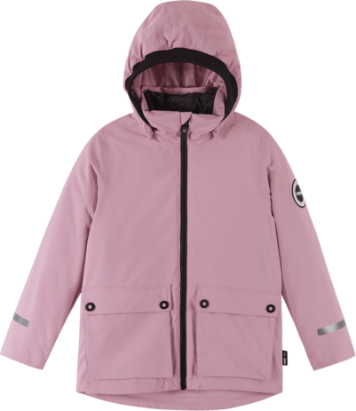 Kids' Syddi Reimatec Jacket Grey Pink Reima