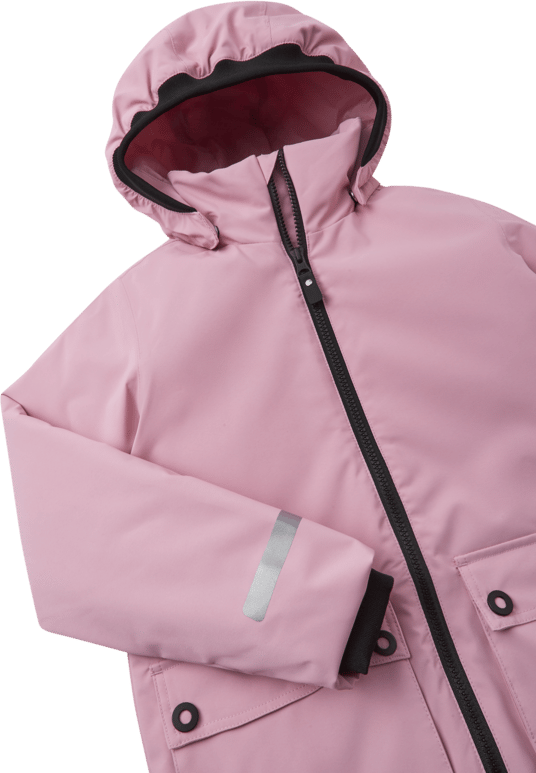 Kids' Syddi Reimatec Jacket Grey Pink Reima