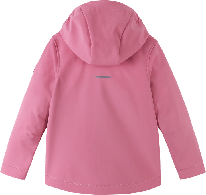 Kids' Koivula Softshell Jacket Sunset Pink Reima